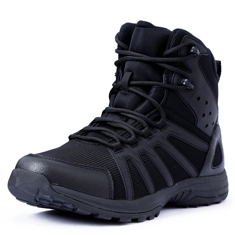 OBSHORSE Tactical Combat Boots for Men Women Tactical Shoes