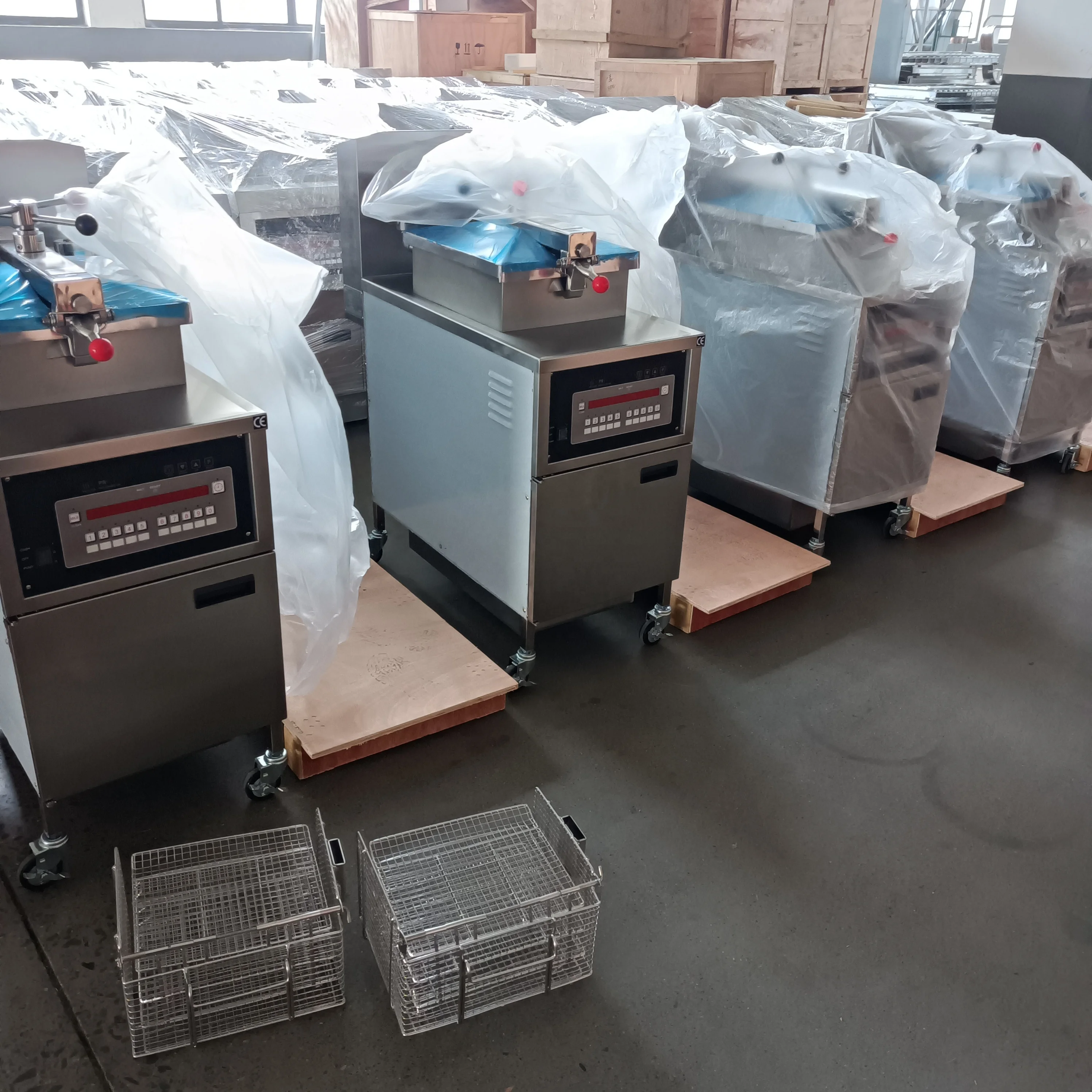 MDXZ-22 курица столешница масло 22l давления фритюрницы жареной курицы Автоматическая куриная ножка фритюрница
