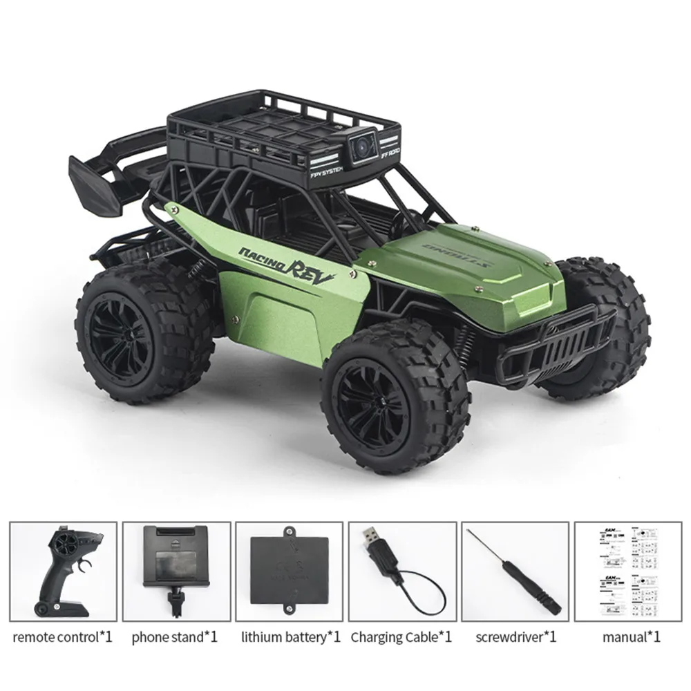 1/16 Fast RC Car 5G WIFI FPV Long Range Real-Time Two-Way Voice Dialogue Remote Control Car With 1080P WIFI Camera