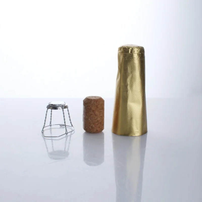 34*120mm Champagne Wine Sparkling Bottle Aluminum Foil Capsules