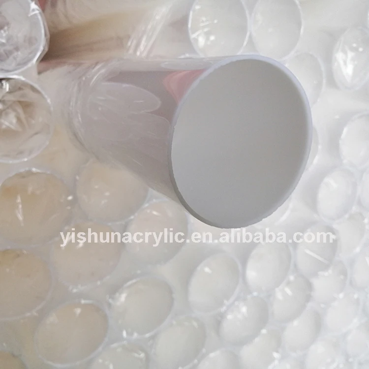 Guangzhou factory price wholesale optical grade diameter 8-500mm pmma plastic acrylic cylinder tube