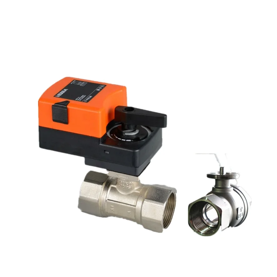 2-полосная DC24V регулирующий клапан DN32 1 1/4 \