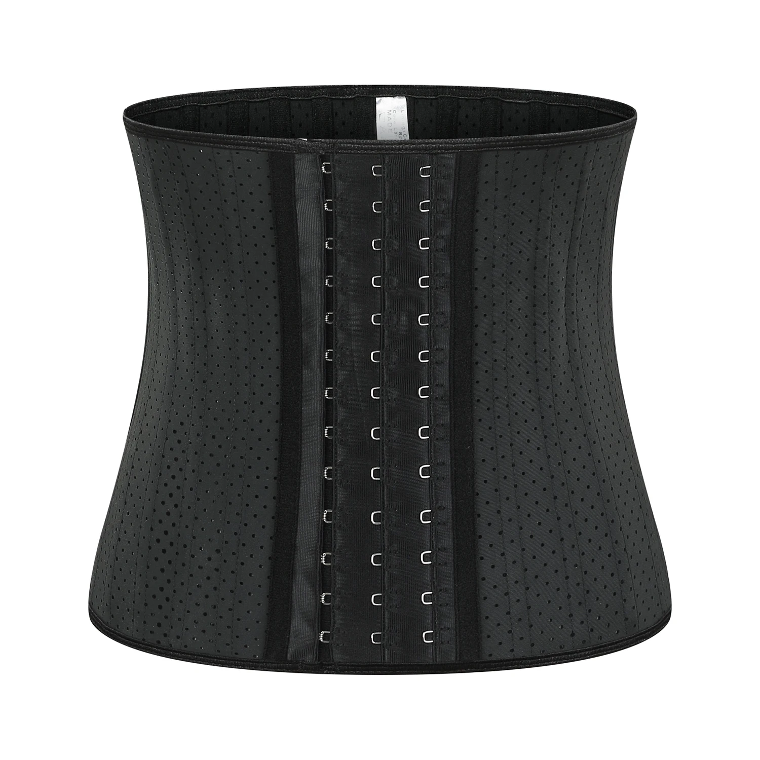 25 Steel Bone 3 Hook Breathable Corset Shaper Mesh 100% Latex Waist Trainer Women Shaper