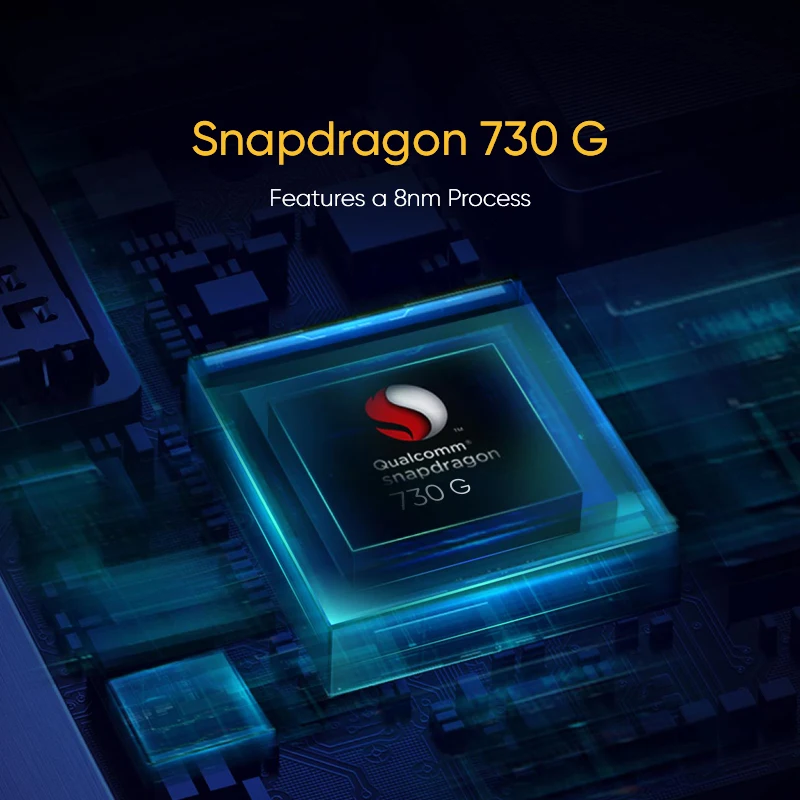 
Realme X2 X 2 6.4'AMOLED Screen Phone SN 730G 8/128GB 64MP Quad Camera NFC Cellphone OPPO VOOC 30W Fast Charger 