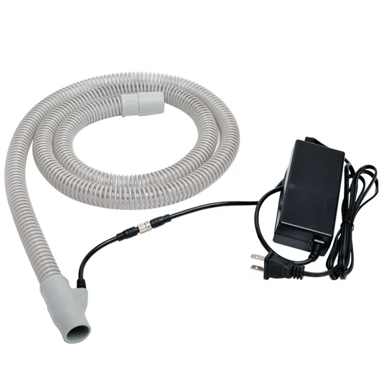 Winter Homothermal Ventilation Heating Tube 1.8m CPAP BiPAP Heated Tubing Hose For Condensate Water Prevention Heat Control