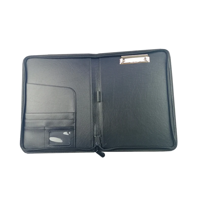 Custom Stylish Padfolio Portfolio Binders File Folder leather expandable portfolio leather folder