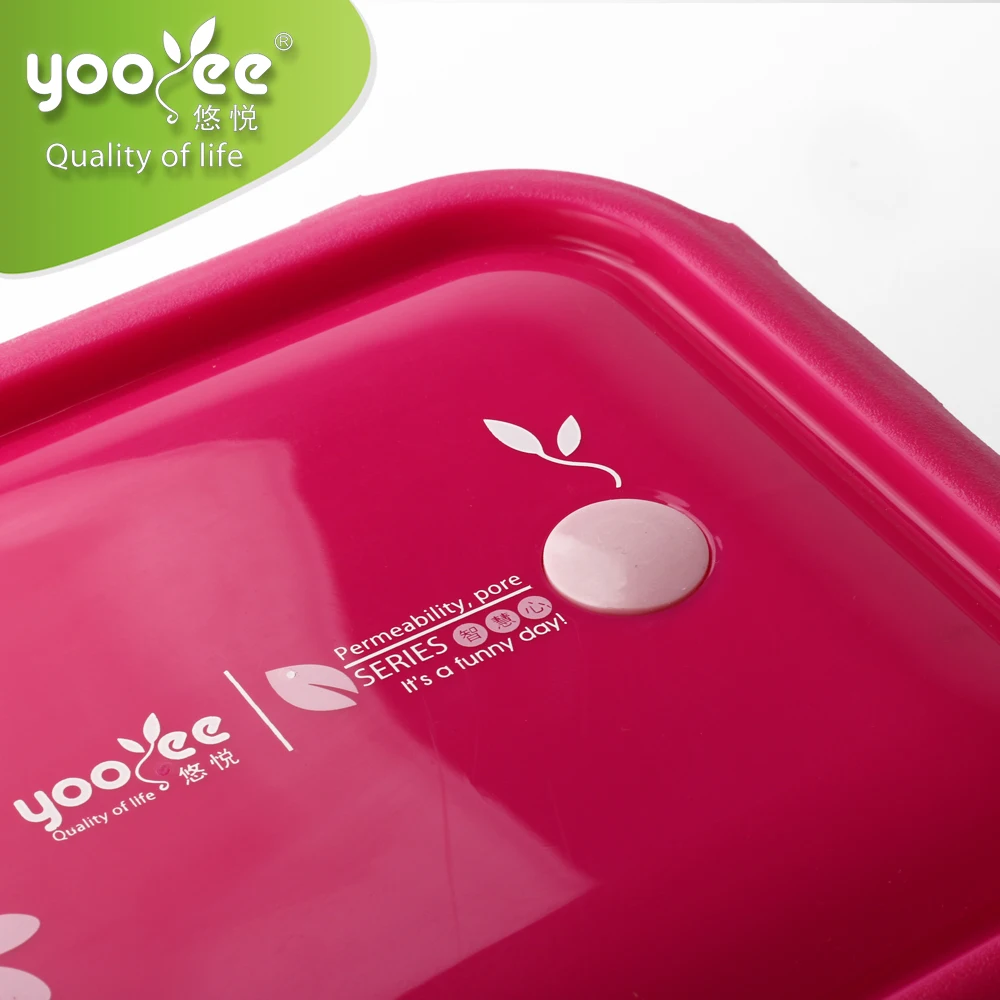 Food garde 5 compartments Hot Sale Cool Bulk  Lunch Boxes with lid for Adults with spoon