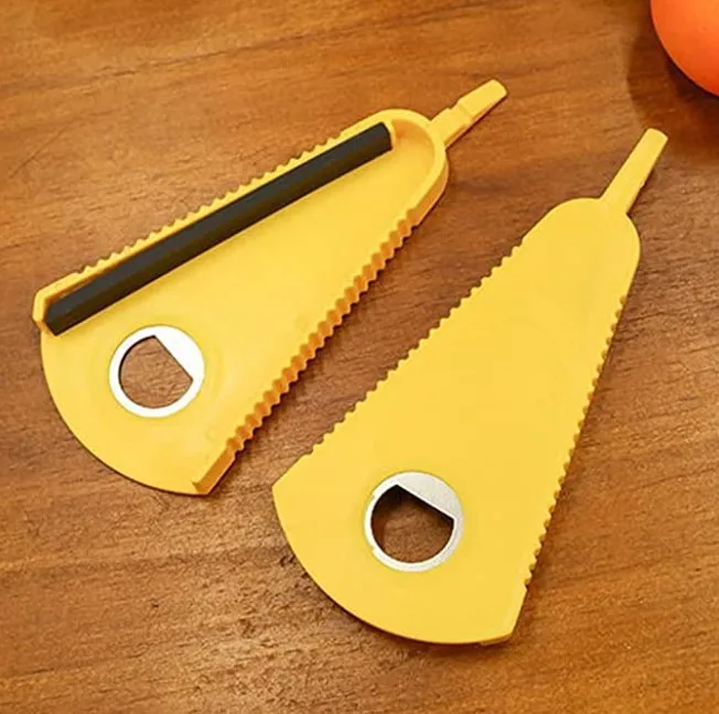 Carrot Can Opener Multifunctional Bottle Opener, Jar Opener for Weak Hands Jar Opener for Seniors, Beer Bottle Opener