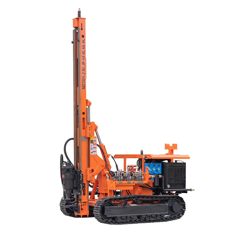 Hot Sale Ground Screw Pile Drilling Machine Solar Pile Driver Machine For Soil Auger Drilling