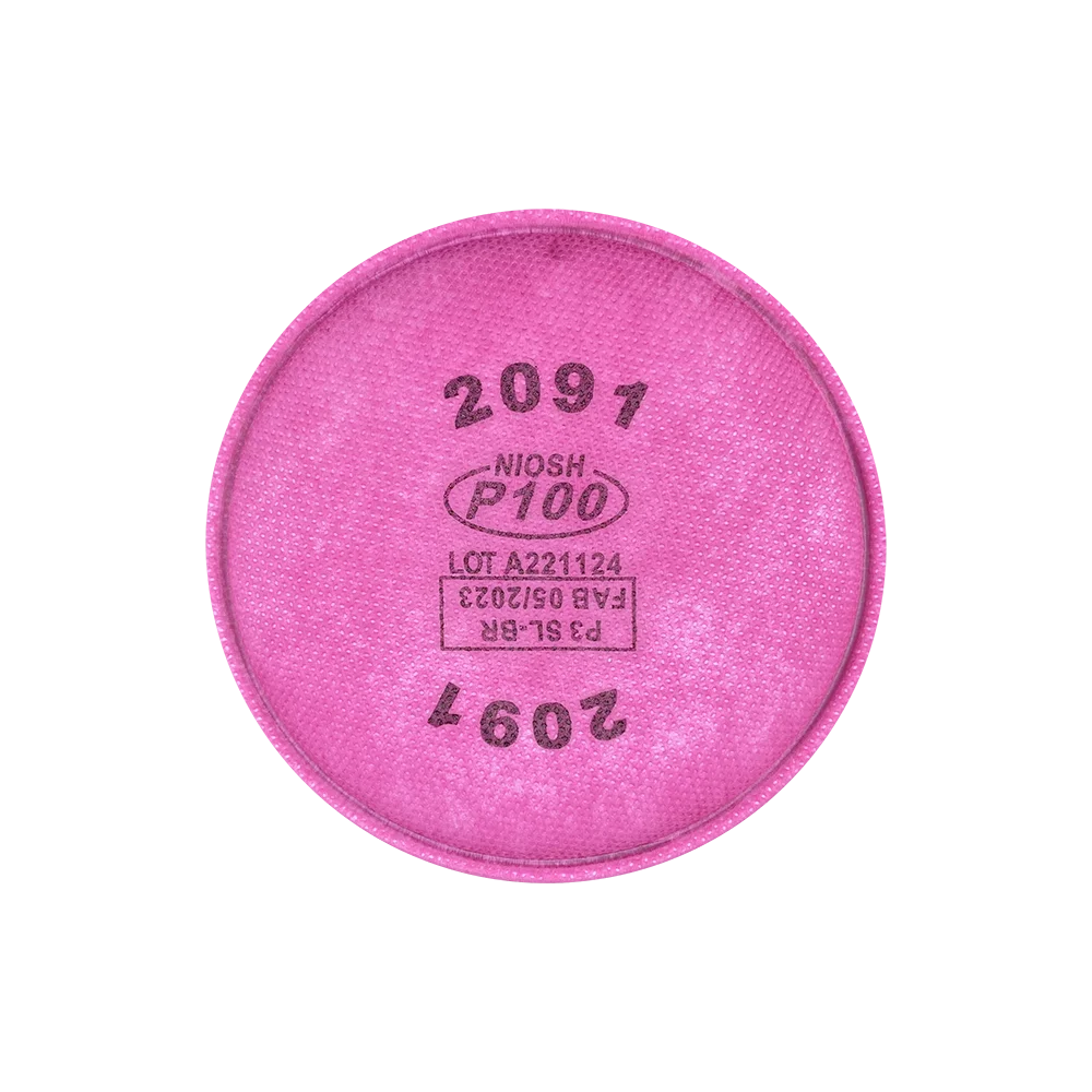 2091 Particulate Filter P100 P3 R Mechanical Filter Against Dust, Mist, Smoke