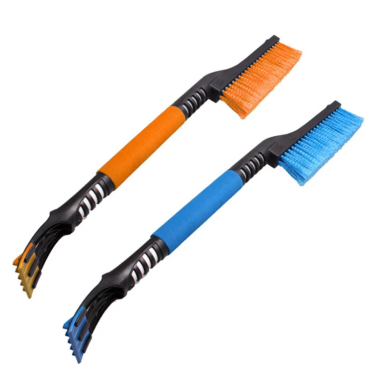 2021 New Arrivals Car Accessories New Design Idea Ice Remove Clean Tools for the car Window Cleaning Snowbrush Ice Scraper