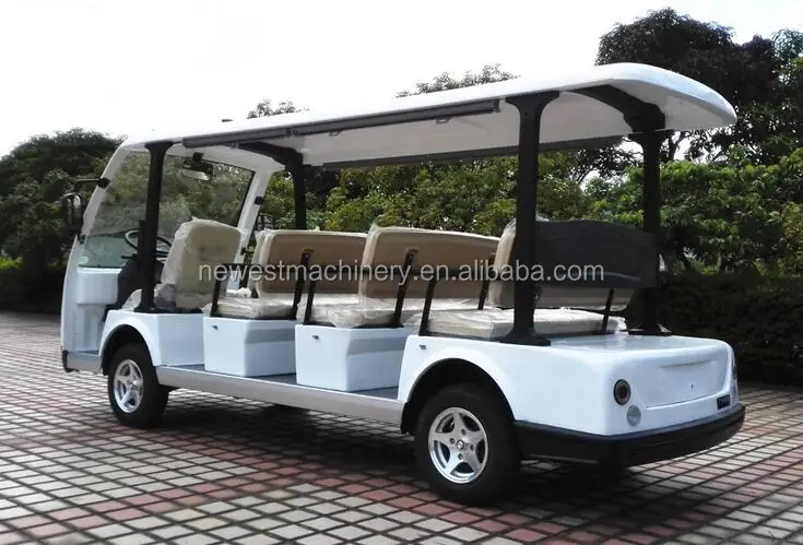 Steering flexible 8 passengers electric tourist car tourist coach