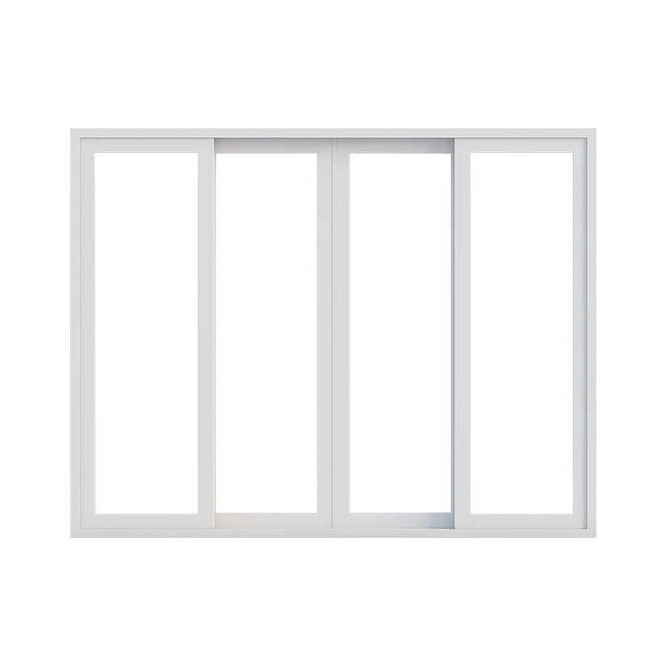 High Quality Minimalist Style Frame Less Tempered Aluminum Sliding Glass Door Interior Partition Door
