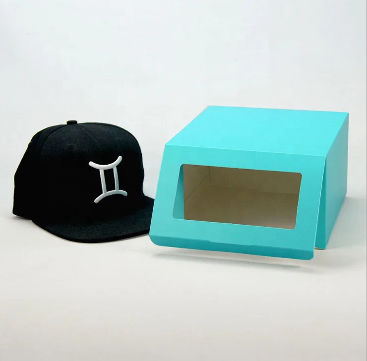 
Custom Baseball Snapback Hat Paper Packaging Box Wholesale 