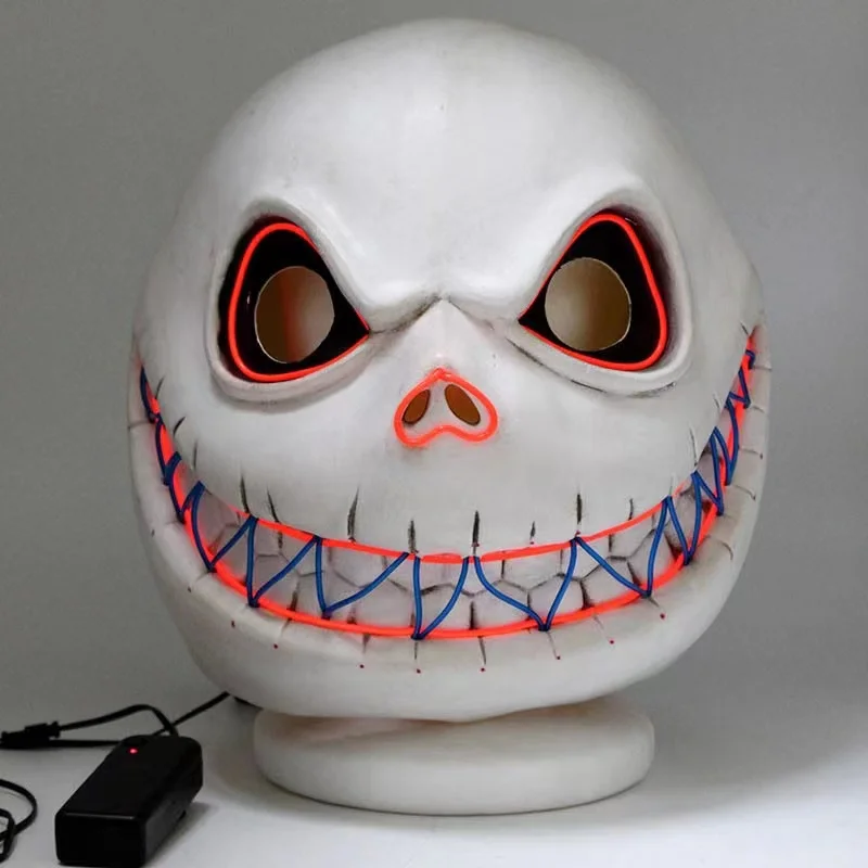 Glow Jack Mask Halloween Pumpkin Costume