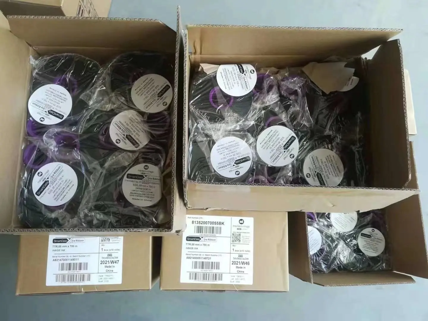 3611 3910 Original TTO thermal ribbon Vidojet LINX Domino ribbon markem imaje oem ribbons