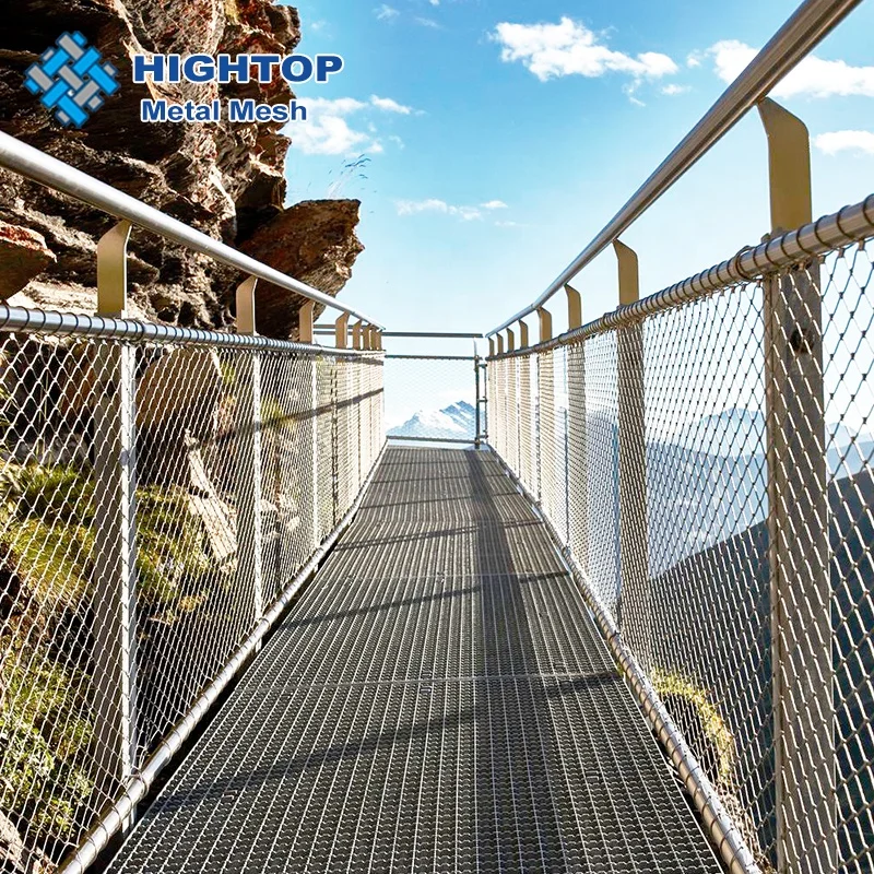 Защита декоративная сетка из нержавеющей стали