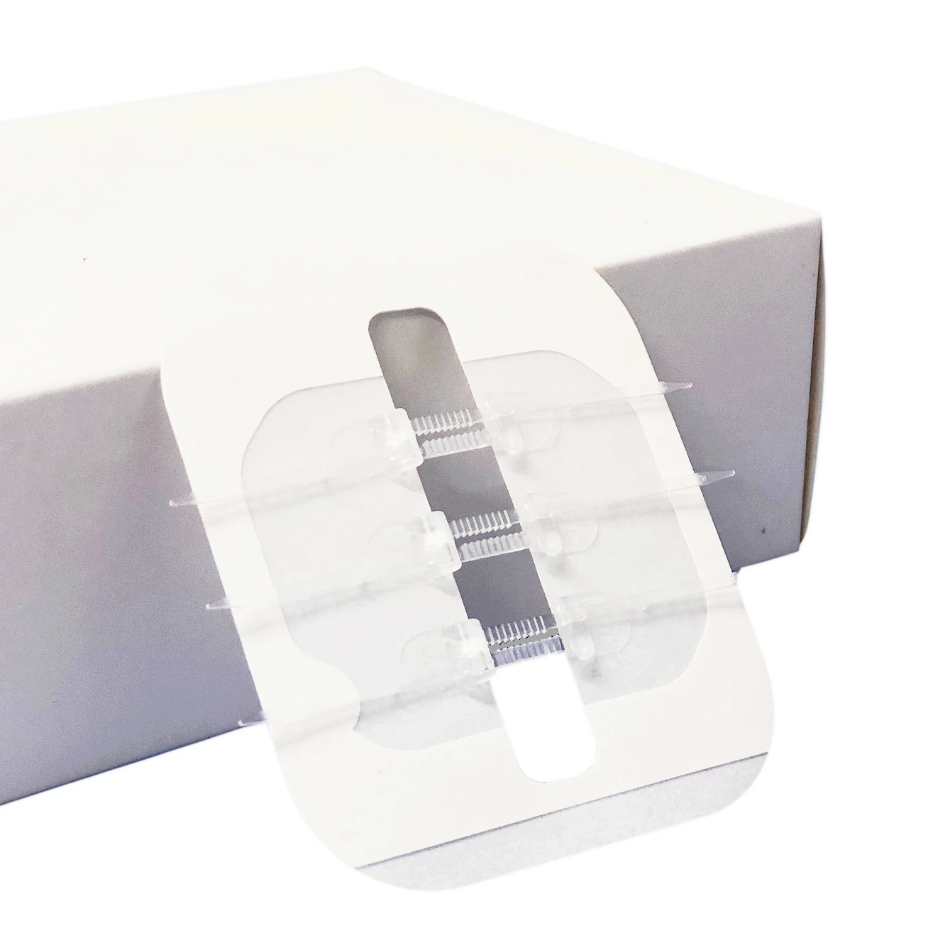 Transparent PE wound zipper skin suture zipstitch