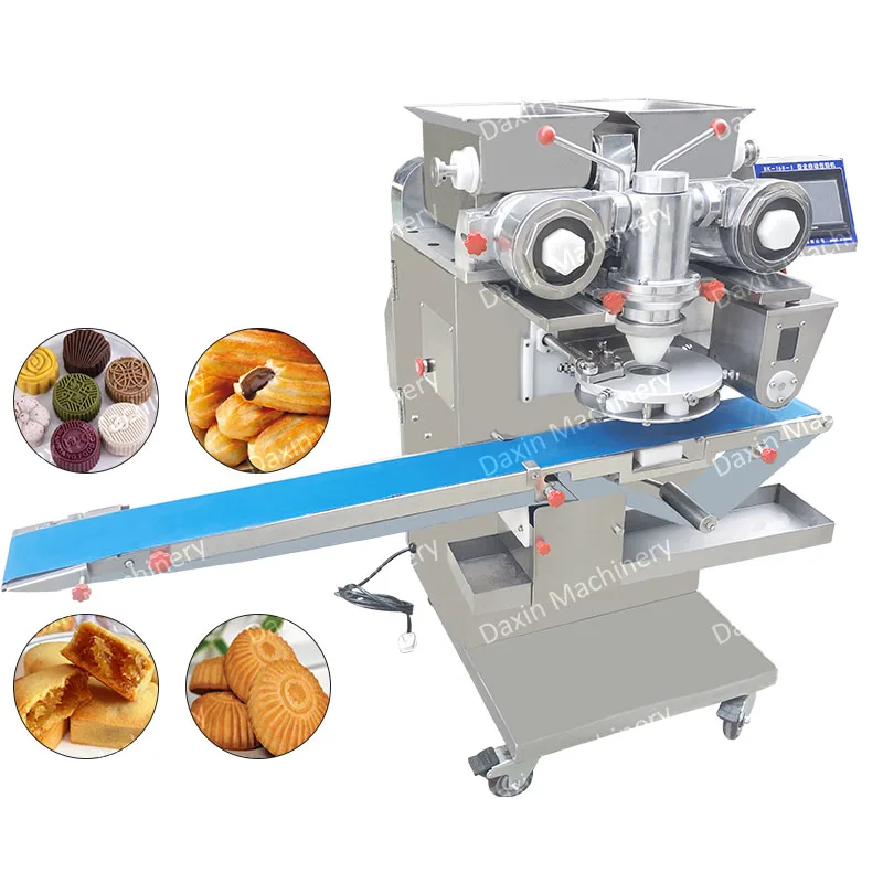 For Business/Home Use China Manufacturer Automatic Deep-Fried Crispy Taro Puffs Molding Encrusting Machine Taro Cake Forming