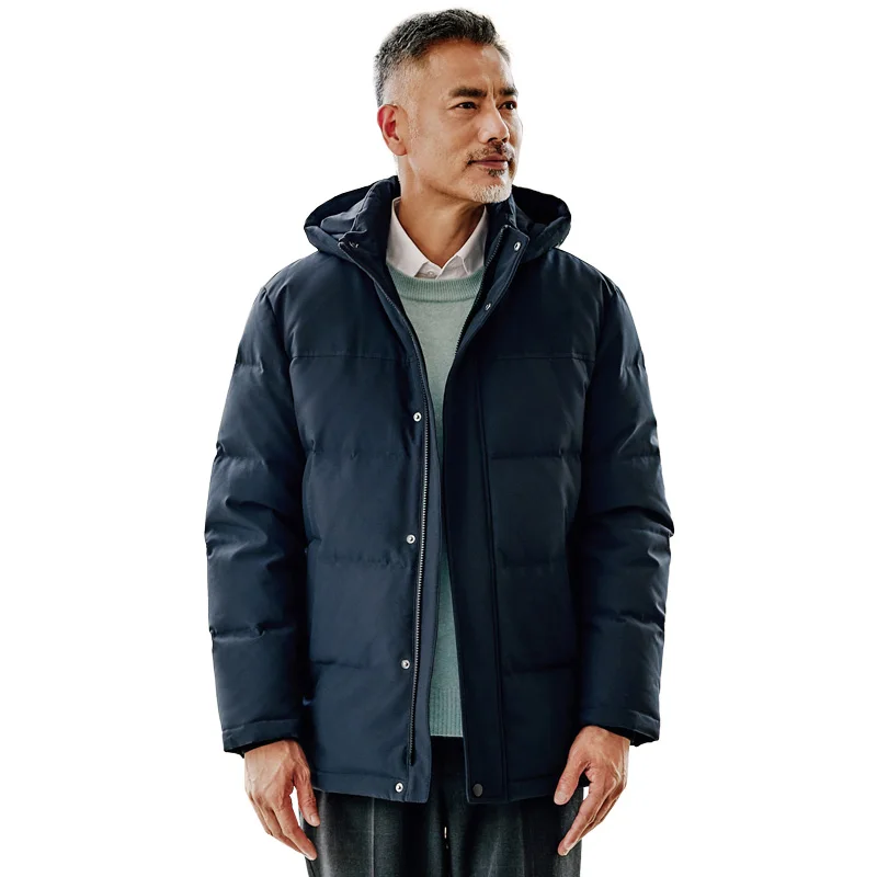 [TANBOER-TF216563] keep warm 90%  duck down filled winter coats fashion outwear cheap quality foldable satin jacket