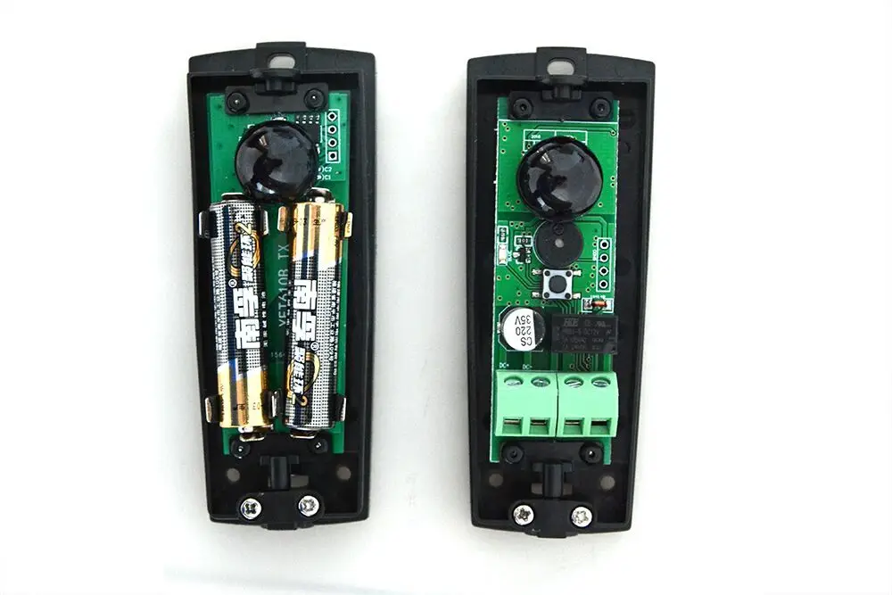 YET610C 12 В 24 AC DC беспроводной аккумулятор инфракрасный детектор Фотоэлемент датчик луча для автоматических раздвижных ворот