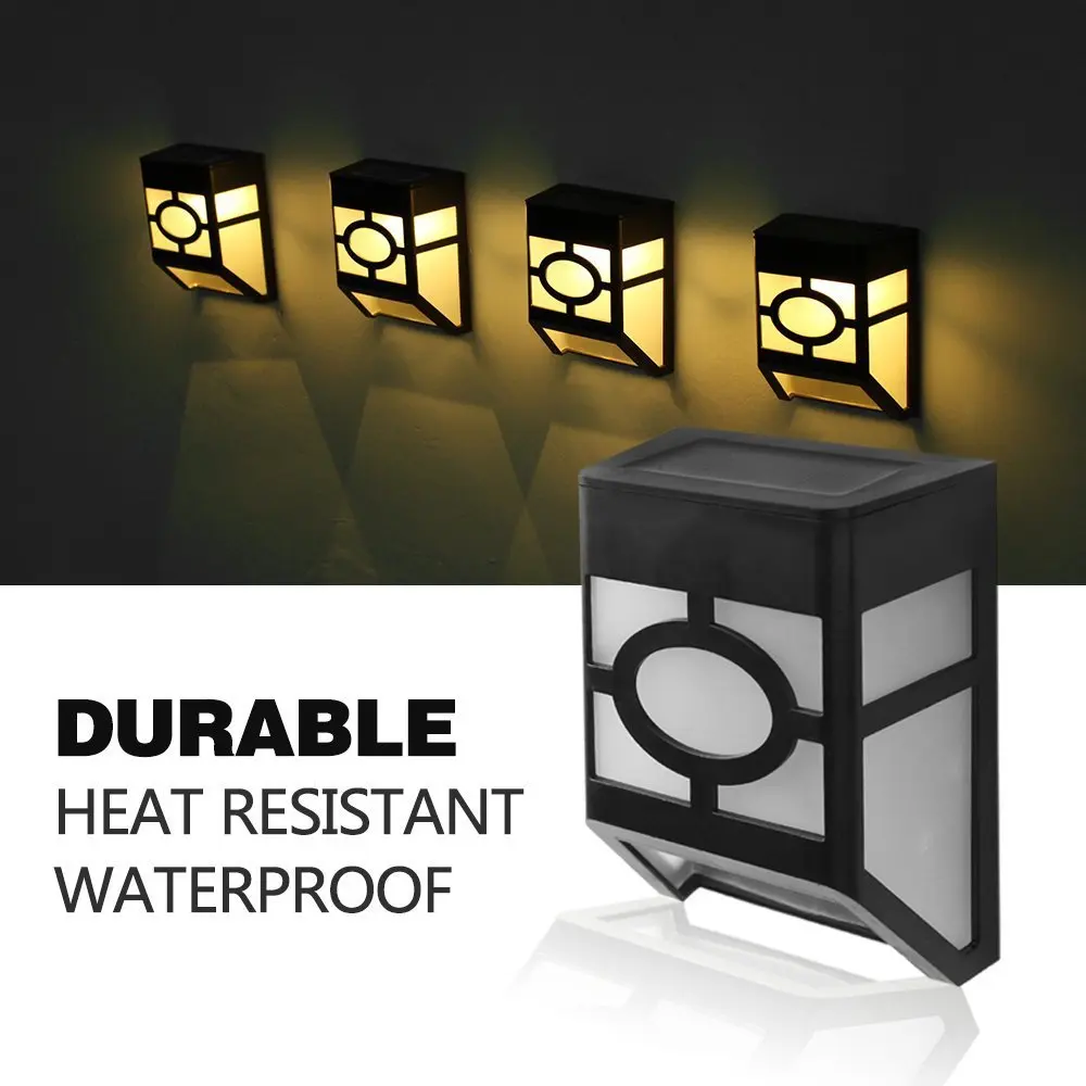 LED Outdoor Waterproof Garden Lamp Solar Power Motion Sensor Waterproof Motion Sensor Outdoor Wall Light