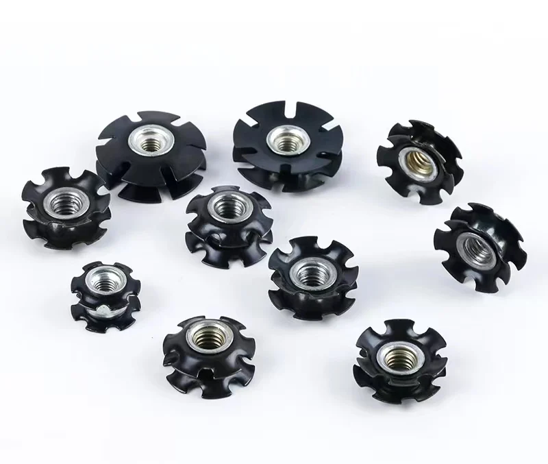 OEM Hot selling M4 M5 M6 M8 Spring Star Nuts