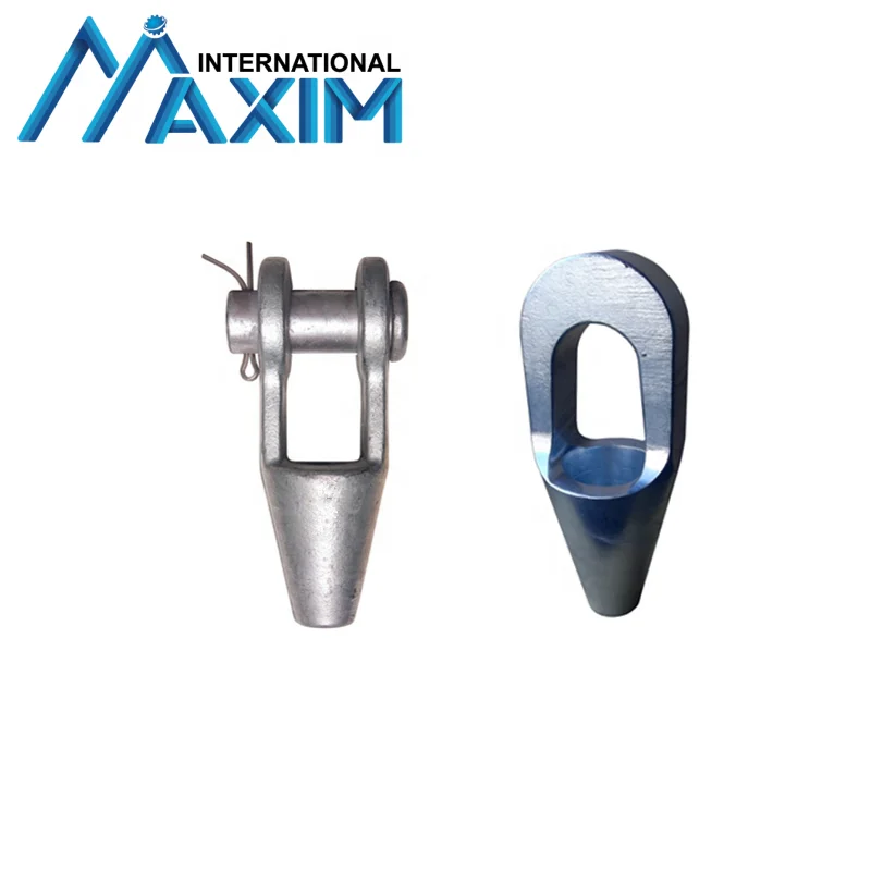 Hot Dipped Galvanizing Anchor Pendant Socket For Wire Rope