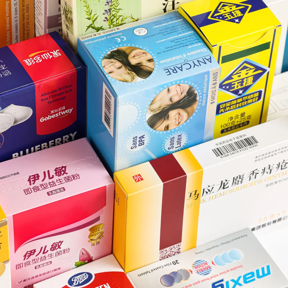 Take Away Food Packaging Paper Sushi Chocolate Tea Custom Shape Size Recycled White Cardboard Box Bag