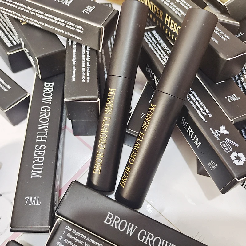 Free Sample Private Label Nutrition Serum Eye Lash Coating Eyelash Growth Serum Customized Brow Lash Enhancer Serum