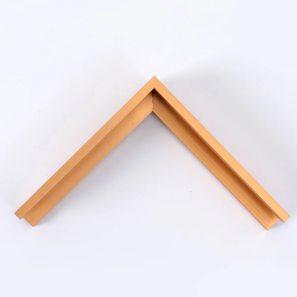 
Aluminum alloy frame line the metal wiredrawing advertising posters edge profile manufacturers selling license frame mirror 
