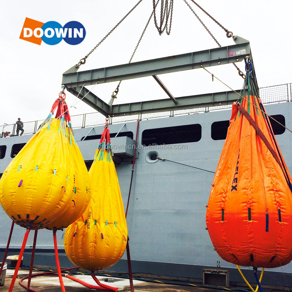 Large Capacity Crane Offshore Load Test Water Bag Load Testing Lifting Water Bag