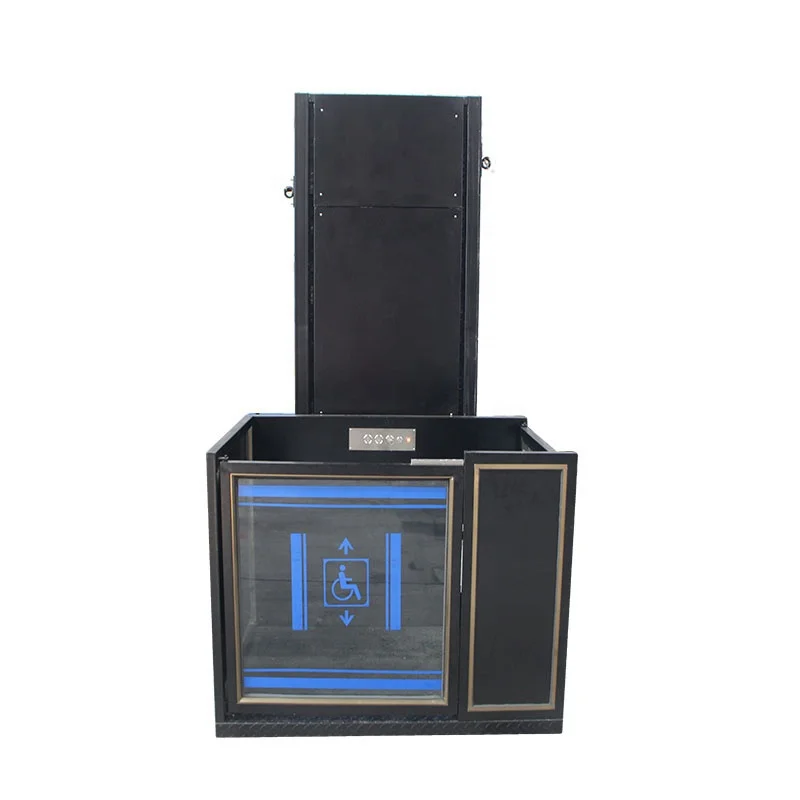 Hydraulic Wheel Chair Lifting Table Provide Multiple Access Points Elevator Vertical Platform Lifts with Protection System