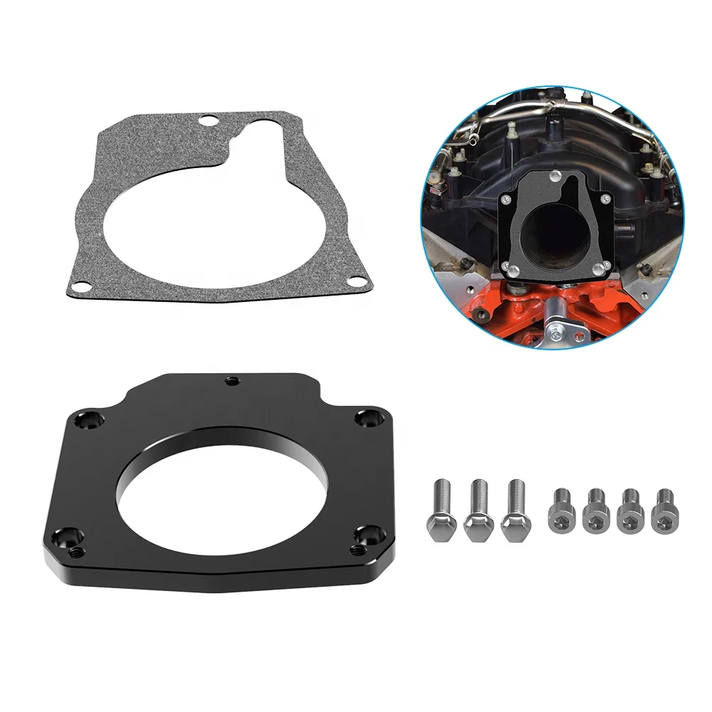 NiceCNC 102mm LS Engines Intake Manifold Throttle Body Spacer Adapter For GM LS1 LS2 LS6 LS7 LSX
