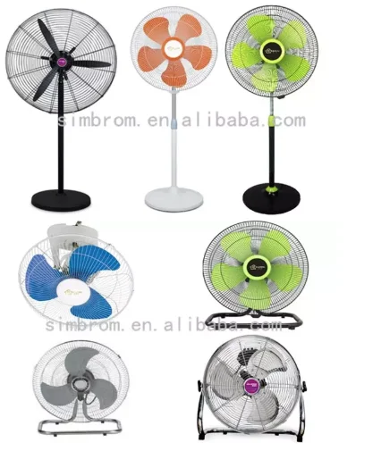 standing fan pedestal floor rechargeable 18 inch stand recharge fan industrial 220v high speed  horn fan electric bladest-ST