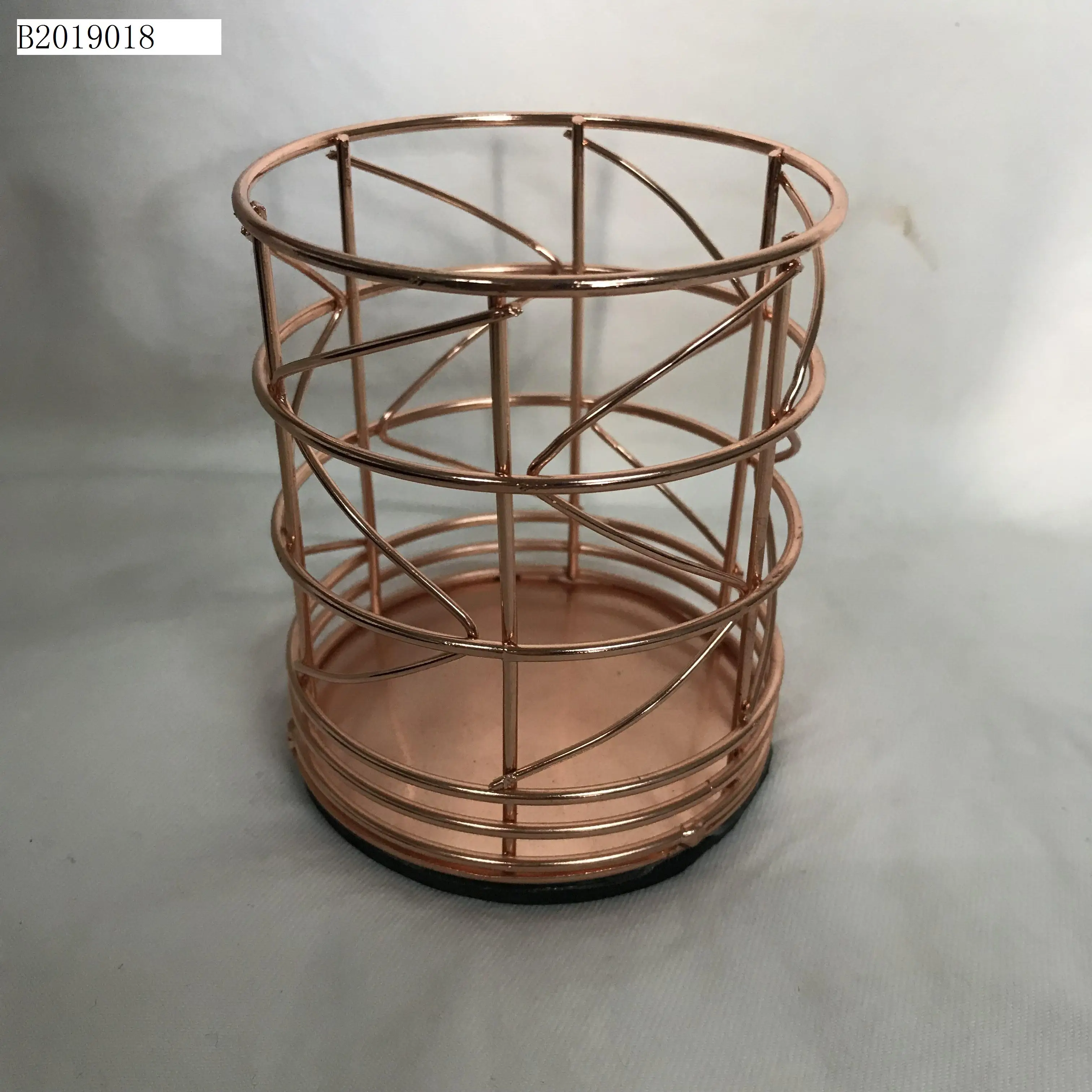 Guangxi Bobai Factory Handwoven Paper Rope Magazine Holder Basket with 3 Layer Office Supply