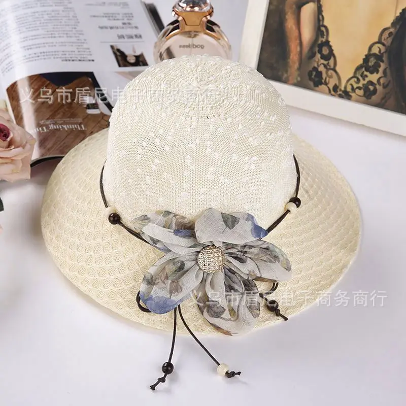 2023 Best Selling Lady Versatile Straw Hat Woman Designer Bucket Knitted Hat