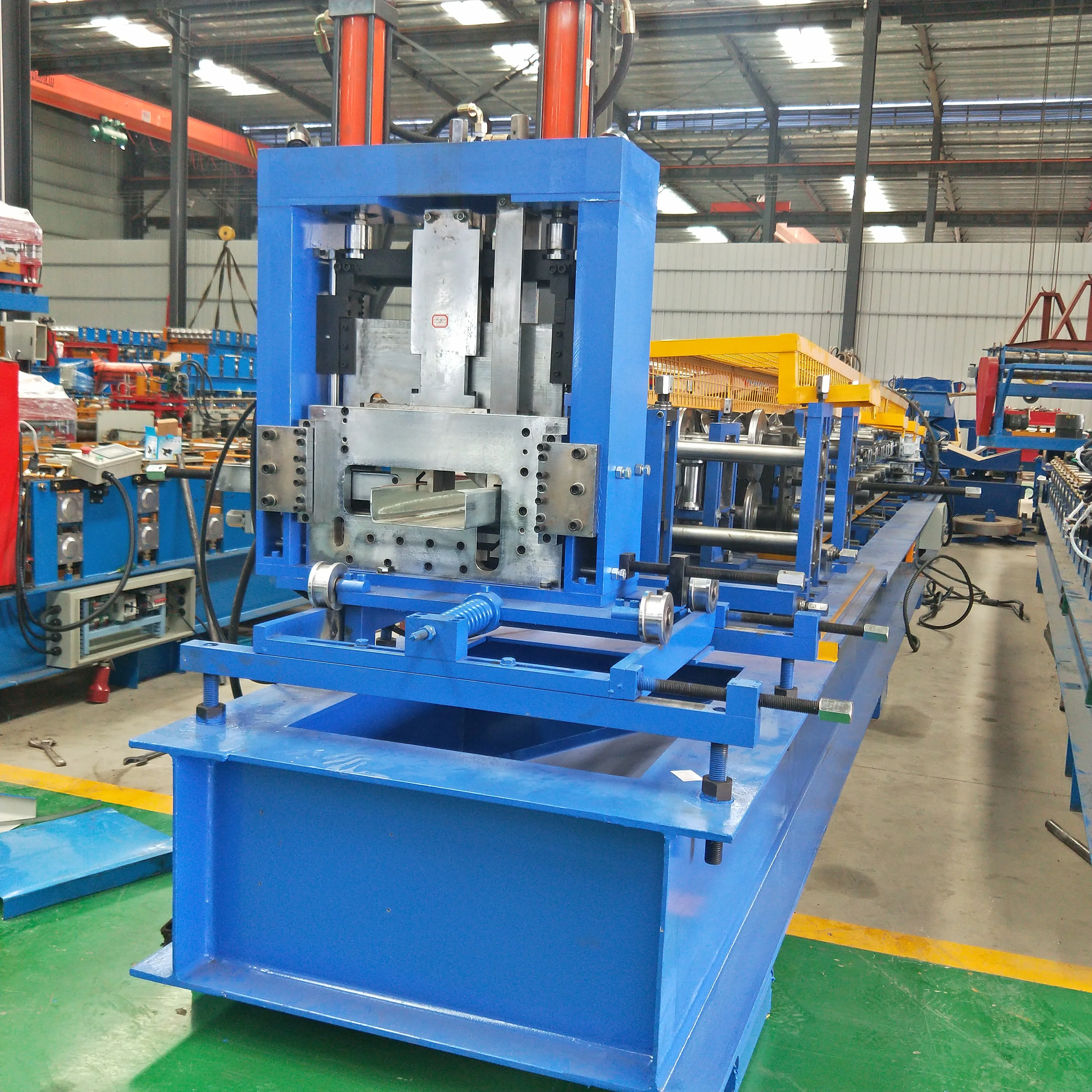 c z channel shape  purlin roll forming machine