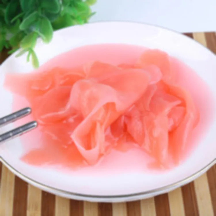 Japanese style pickled sushi ginger