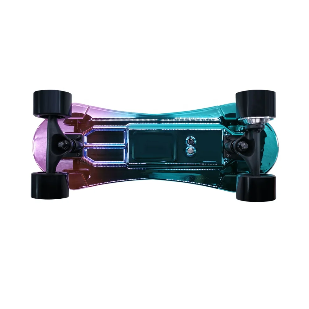 Dual system Electric skateboard membrane plus remote control customized E skateboard
