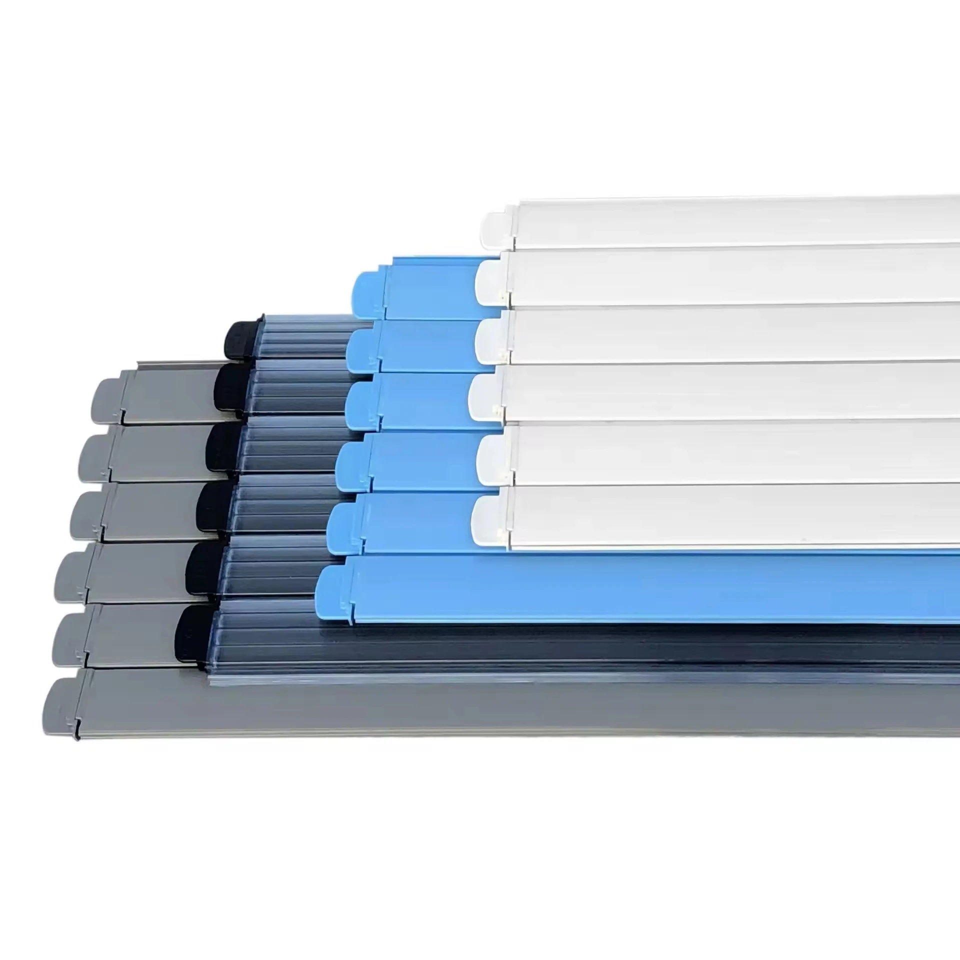 Electric Retractable Remote Control System Polycarbonate Slats Automatic Hard PVC Plastic PC Swimming Pool Cover With Controller