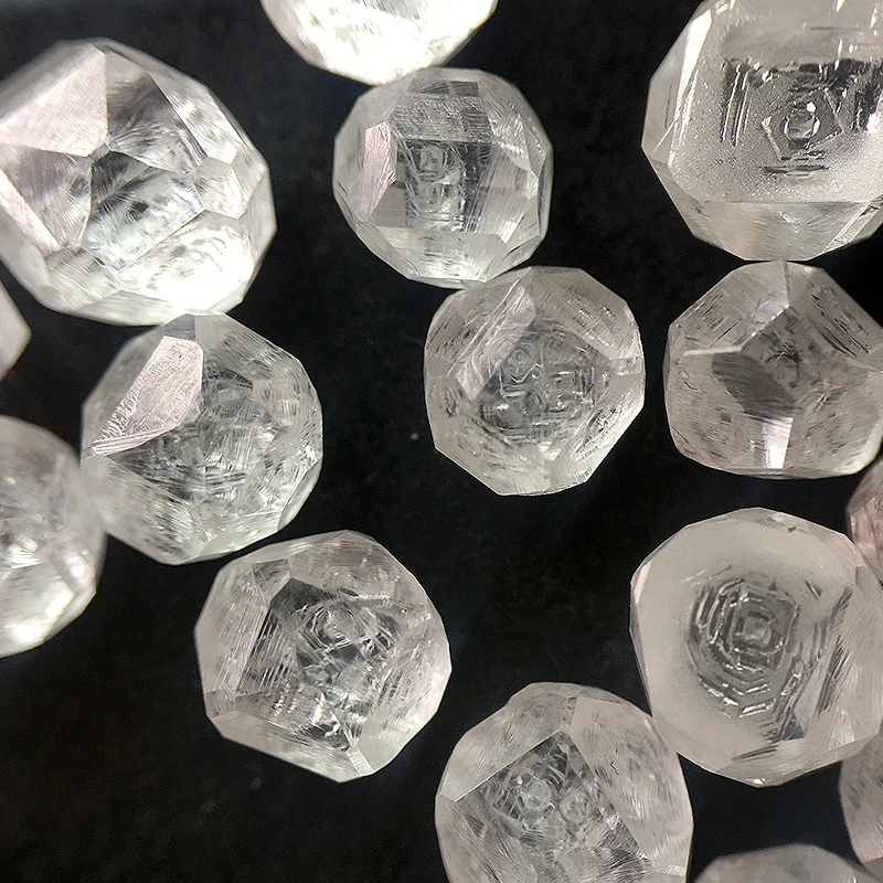 Hot sale diamonds rough loose Synthetic Hpht Large Size White Rough diamonds rough loose