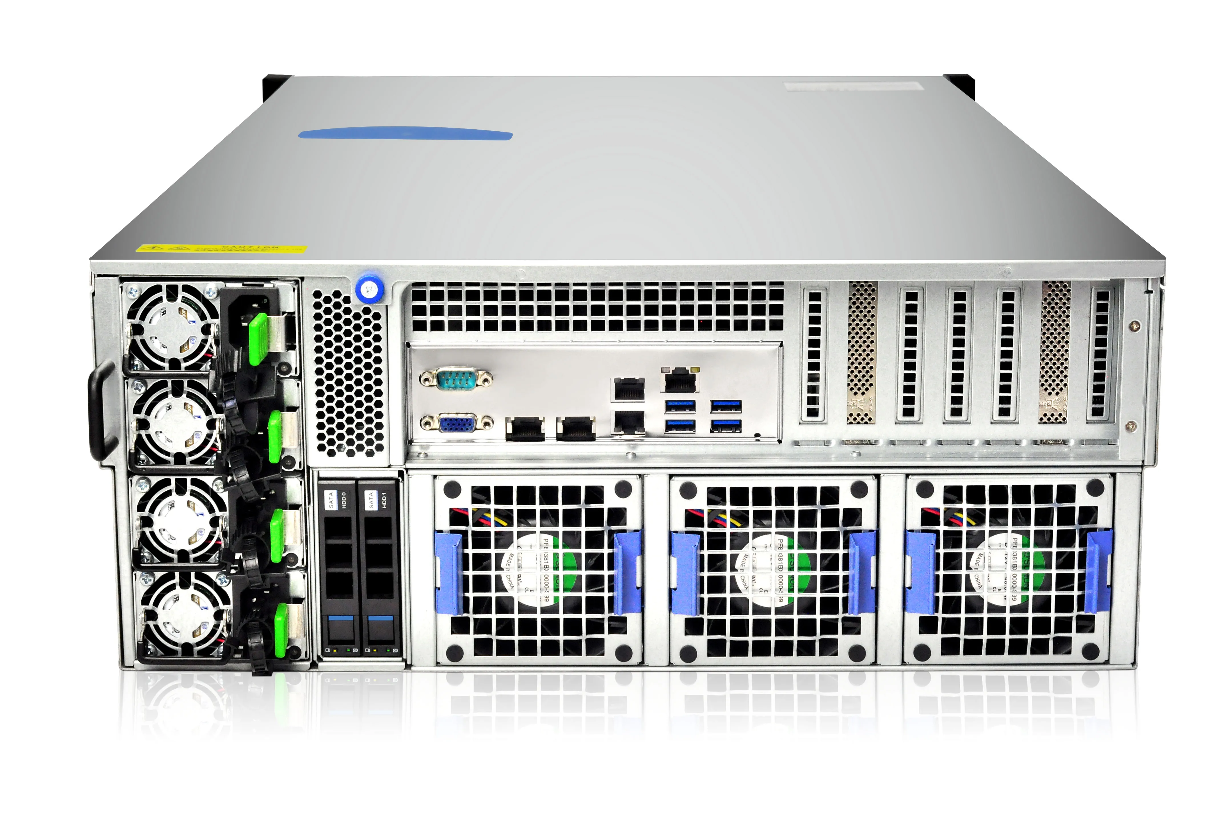 4U 10 GPU сервер для HPC AI машинное обучение