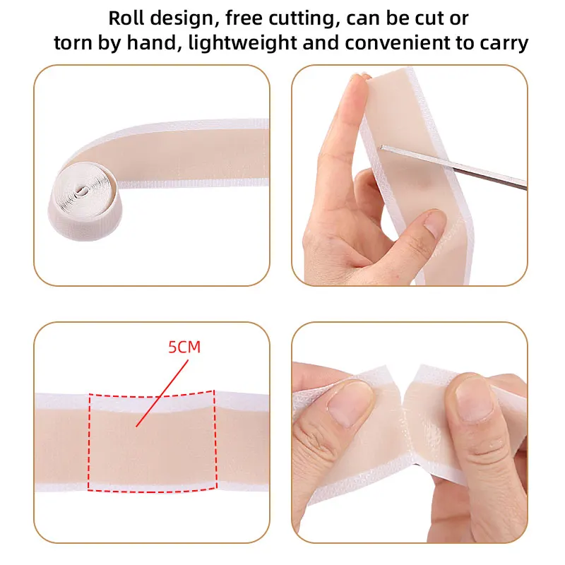 Waterproof Medical Silicone Scar Sheets Repair skin gel Scar Removal Patch Silicone Scar Tape
