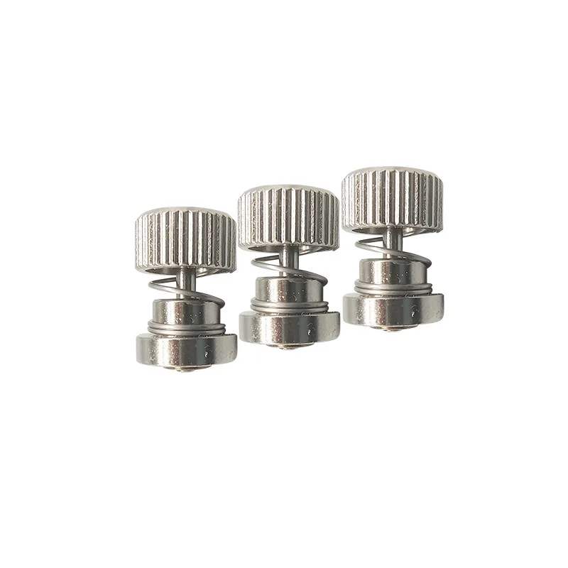 Stainless Steel Low Profile Knob Spring-loaded Captive Panel Fastener Screw Pfs31 Pfs32