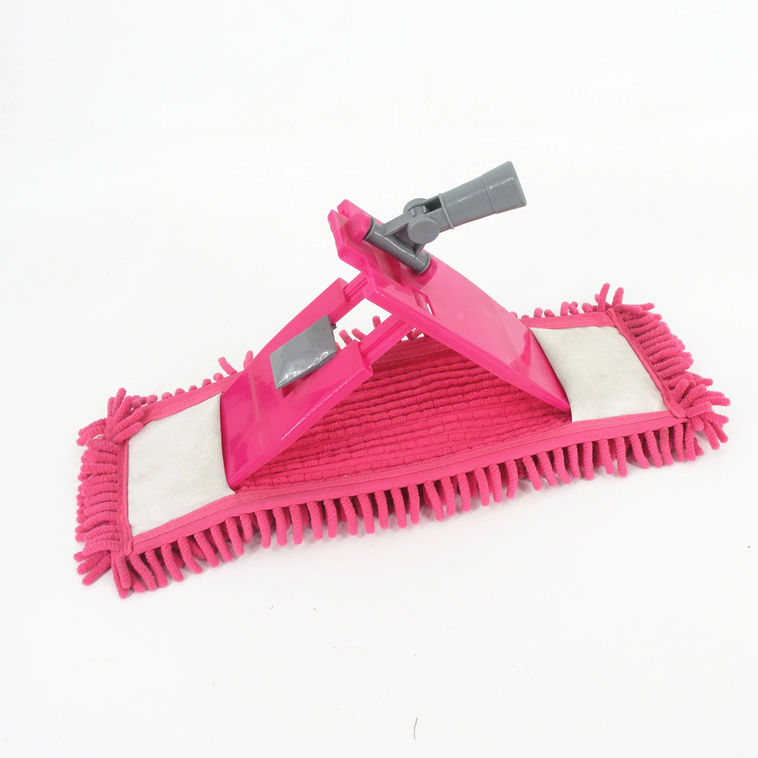 
popular microfiber chenille floor cleaning mop with extendable metal handle 