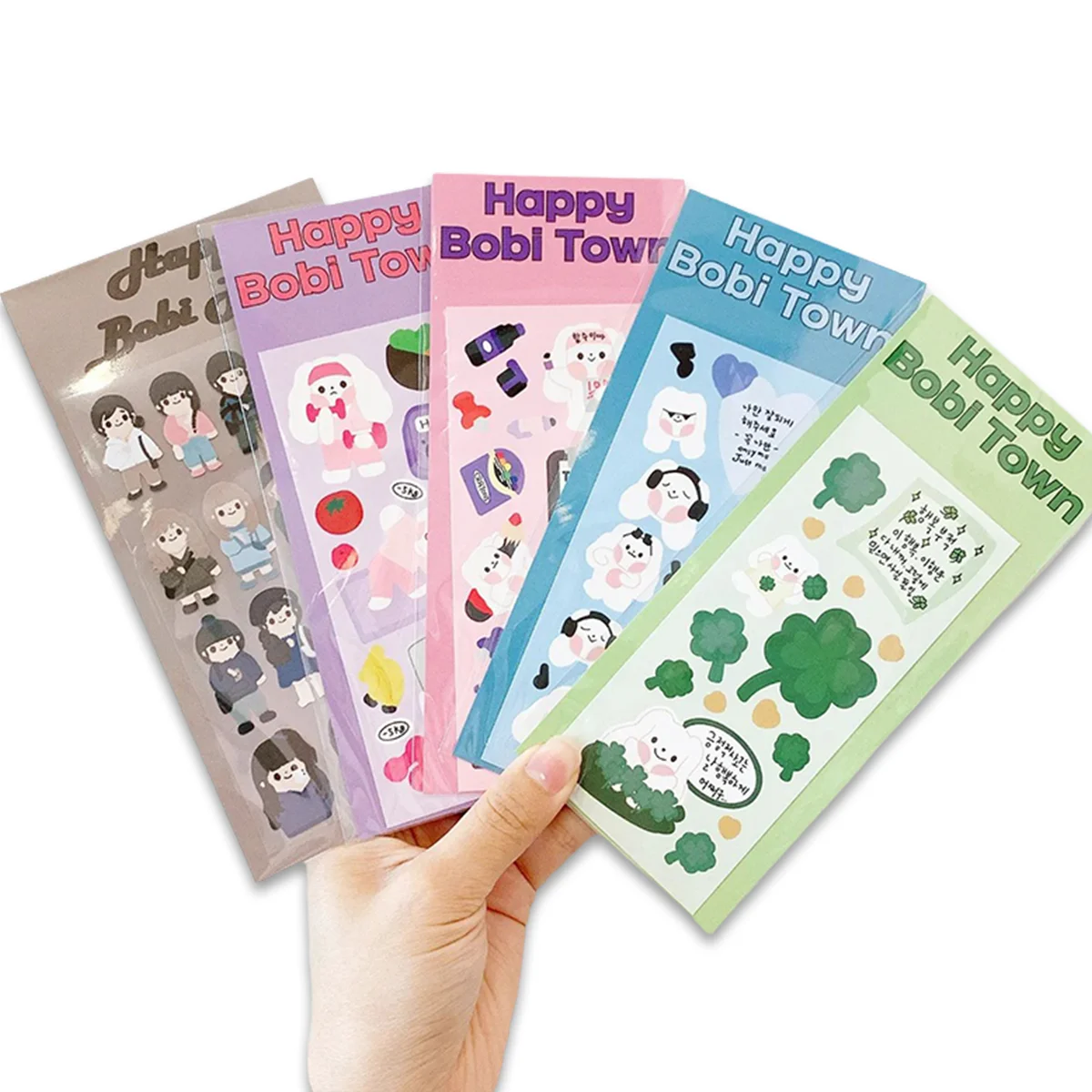 Kiss Cut Sticker Sheet 8-12pcs Custom Sticker Pack On The Sheet Wholesale Price Color Print Planner Sticker Cute
