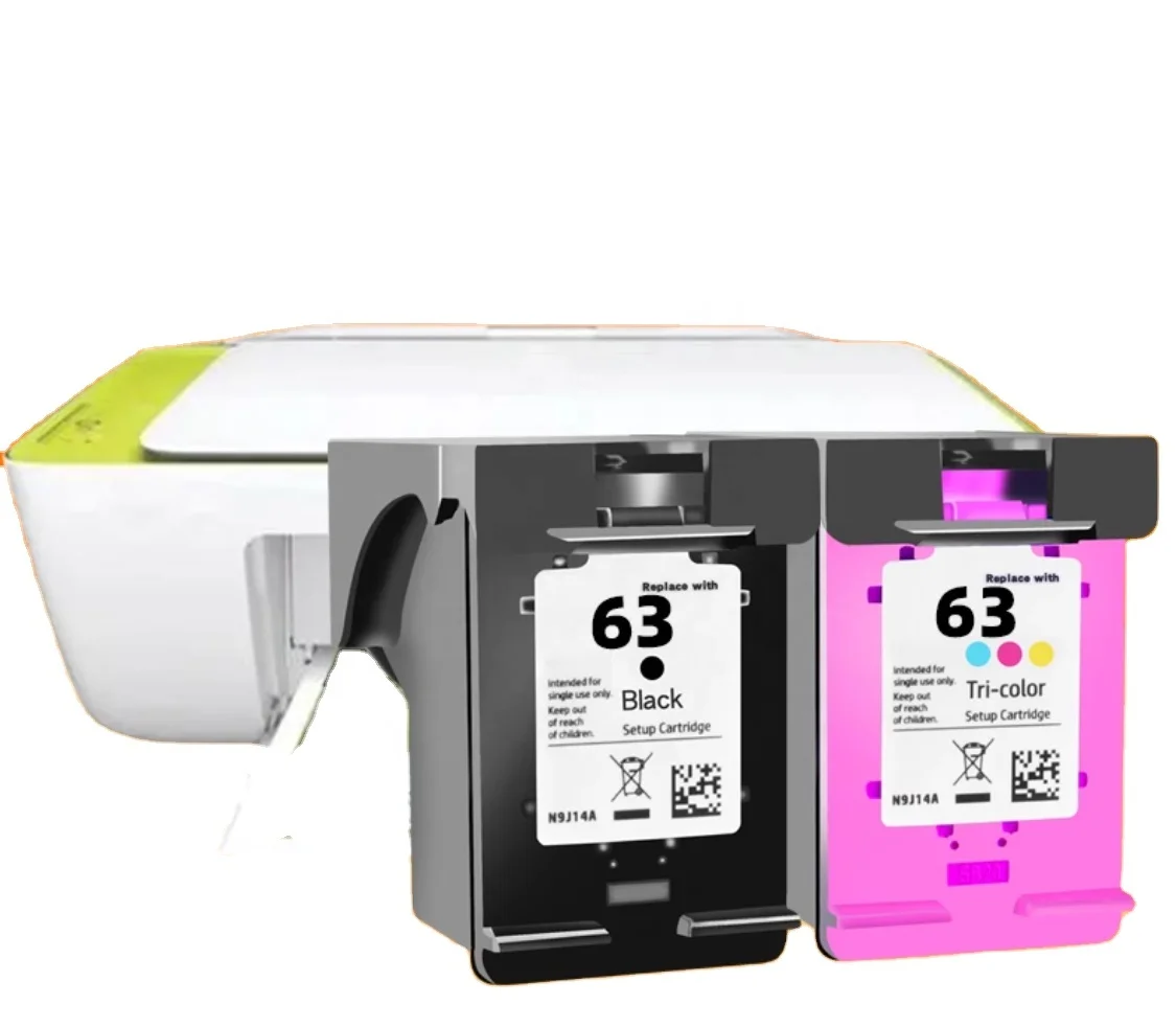 63XL HP 63 XL чернильные картриджи для Deskjet чернила HP63XL 1110 4650 2131 3630 4520 принтера