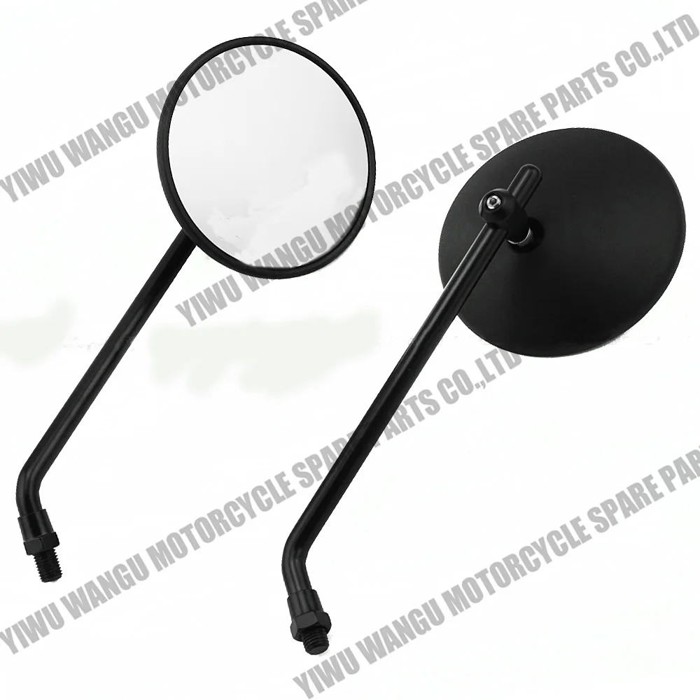 Мотоциклетное зеркало заднего вида 8 мм 10 мм, электровелосипед, круглое зеркало для Yamaha 125 BWS 100 125 R125