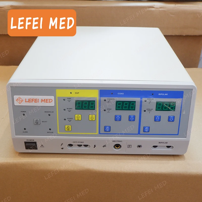 LF5508A cautery machine portable 400W 7 working modes  Diathermy Machine bipolar electrosurgical unit bipolar diathermy